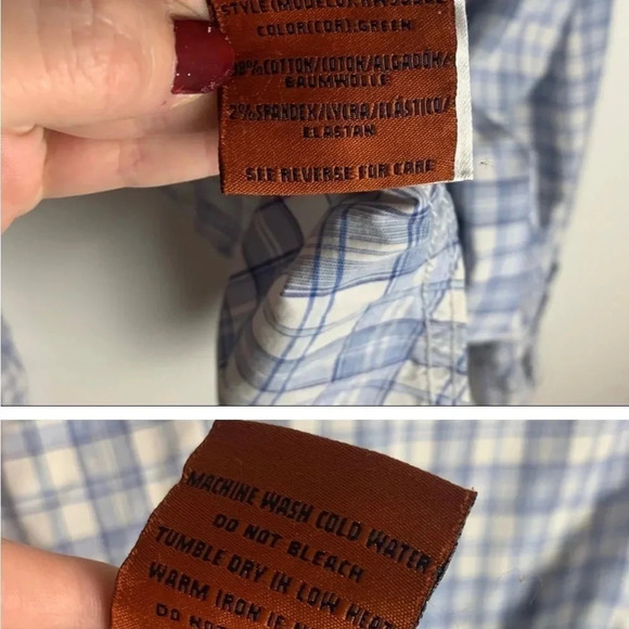 Rock Revival Men’s Plaid Western Pearl Snap Shirt Size XL - Picture 5 of 9